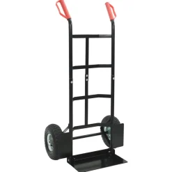vidaXL Herramientas-Carro de mano extensible y rojo 57 x 46 x 113 cm Acero