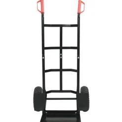vidaXL Herramientas-Carro de mano extensible y rojo 57 x 46 x 113 cm Acero