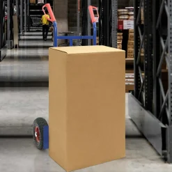 vidaXL Carro de mano extensible y Rojo 57 x 46 x 113 cm Acero Azul Online