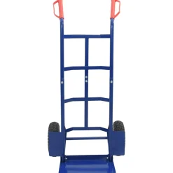 vidaXL Carro de mano extensible y Rojo 57 x 46 x 113 cm Acero Azul Online