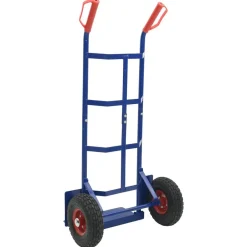 vidaXL Carro de mano extensible y Rojo 57 x 46 x 113 cm Acero Azul Online