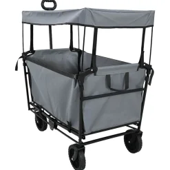 vidaXL Herramientas-Carro de Mano Plegable 105 x 56.5 x 116 cm Tela Oxford