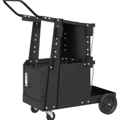 vidaXL Carro de soldadura Negro 91 x 47 x 96 cm Acero Discount