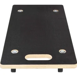vidaXL Manipulación De Materiales-Carro de Transporte 6 pcs Gris Madera contrachapada
