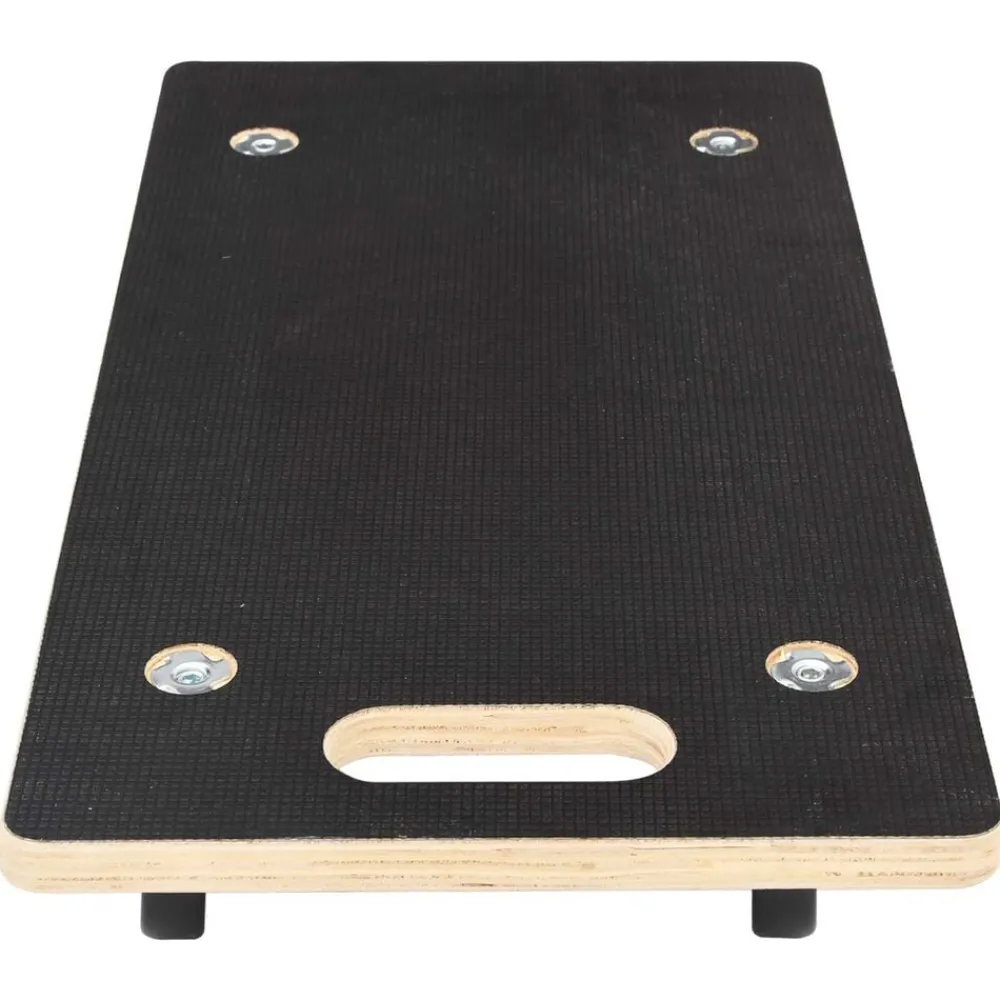 vidaXL Manipulación De Materiales-Carro de Transporte 6 pcs Gris Madera contrachapada