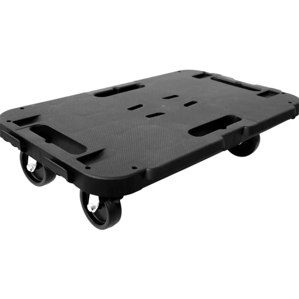 vidaXL Carro de transporte polipropileno negro 300 kg Best