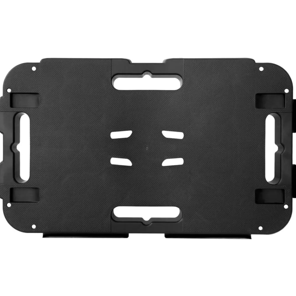 vidaXL Carro de transporte polipropileno negro 300 kg Best