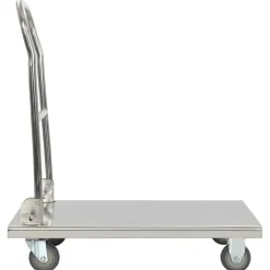 vidaXL Carro portaequipajes acero inoxidable plateado 82x53x86 cm Best