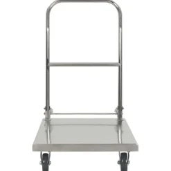 vidaXL Carro portaequipajes acero inoxidable plateado 82x53x86 cm Best