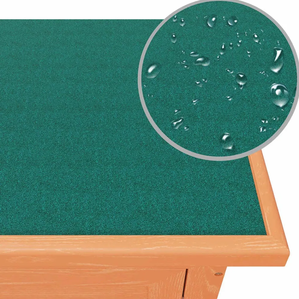 vidaXL Casa de animales pequeños jaula conejera 4 puertas madera Latón Sale