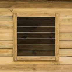 vidaXL Estructuras Para Juegos Al Aire Libre-Casa de juegos de jardín madera de pino 120x120x146 cm