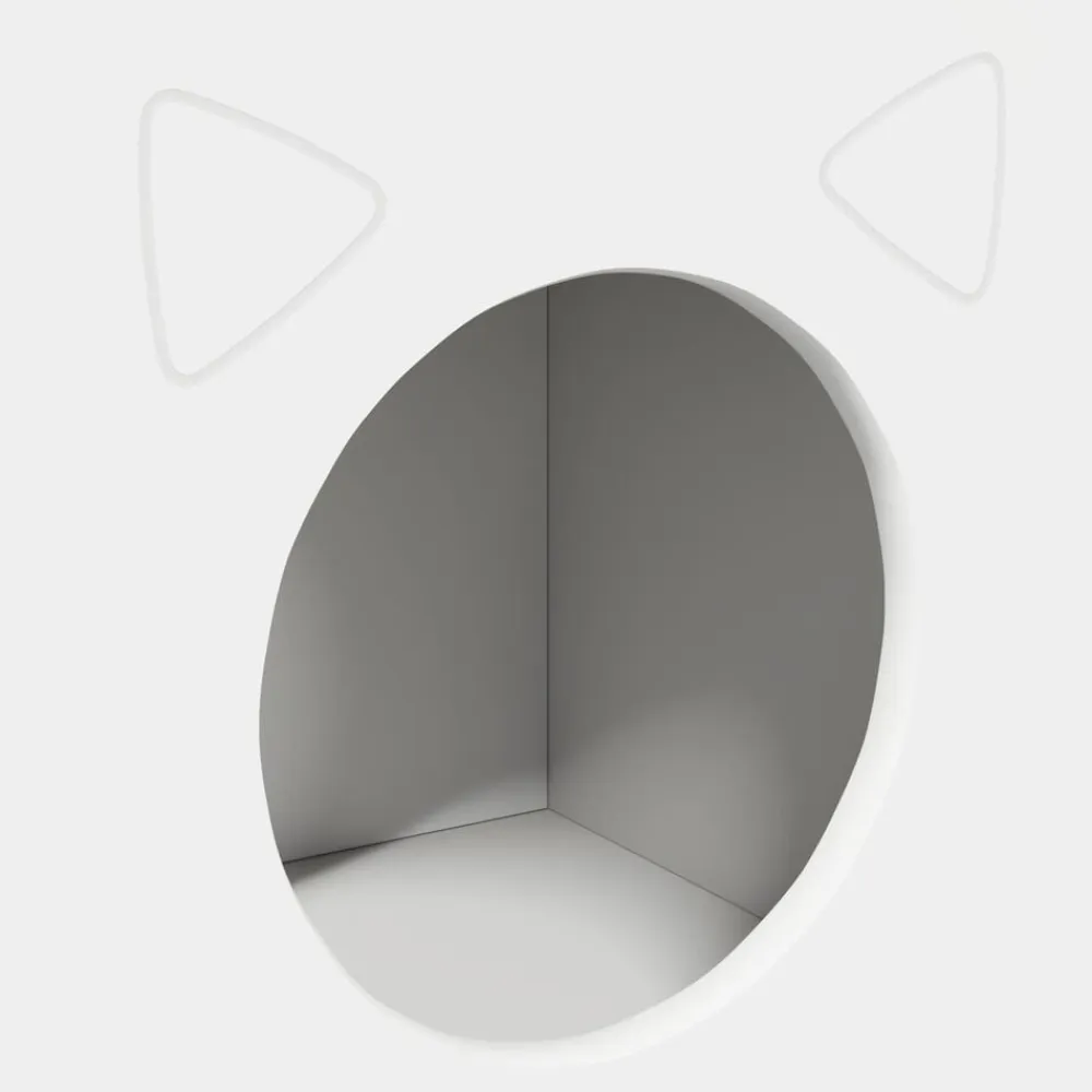 vidaXL Casa para Gatos 72 x 42.5 x 70 cm Madera de ingeniería White Best