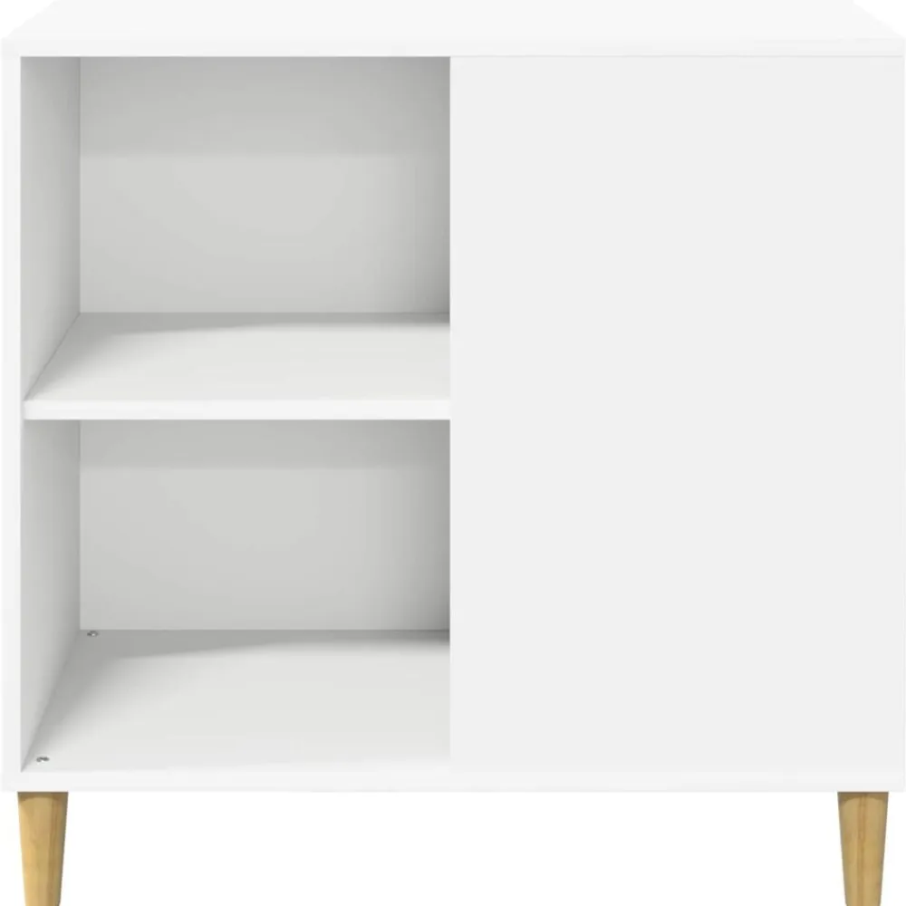 vidaXL Casa para Gatos 72 x 42.5 x 70 cm Madera de ingeniería White Best