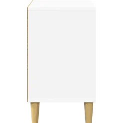 vidaXL Casa para Gatos 51 x 30 x 52 cm Madera de ingeniería White