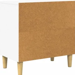 vidaXL Casa para Gatos 51 x 30 x 52 cm Madera de ingeniería White
