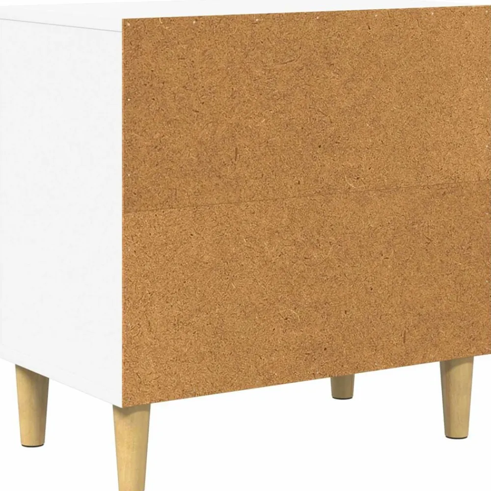 vidaXL Casa para Gatos 51 x 30 x 52 cm Madera de ingeniería White
