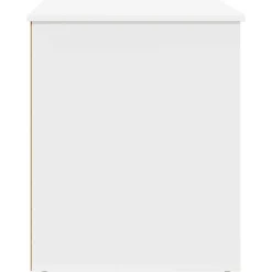 vidaXL Casa para Gatos 53 x 52 x 62 cm Madera de ingeniería White Hot