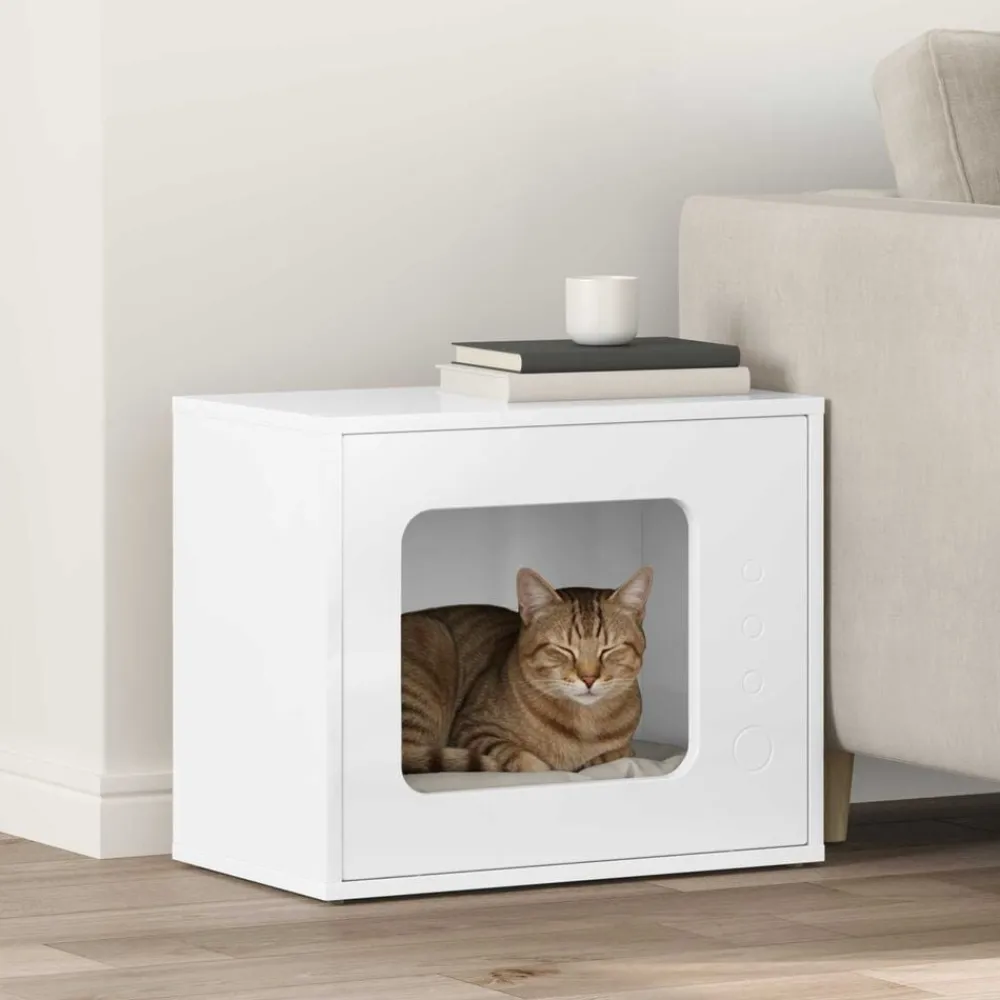 vidaXL Productos Para Mascotas-Casa para Gatos 51 x 30 x 42,5 cm
