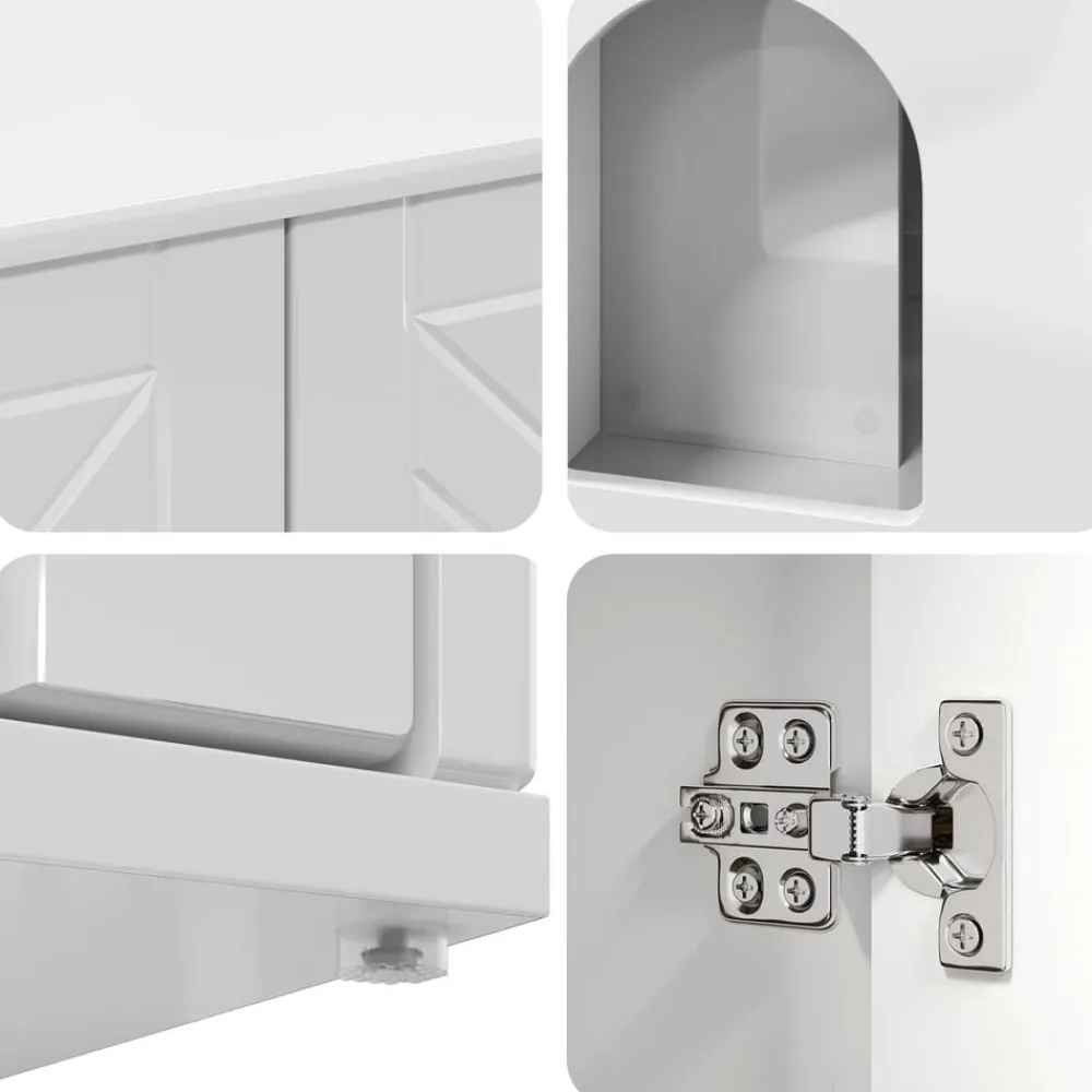 vidaXL Casa para Gatos 85 x 55 x 50 cm Madera de ingeniería brillante Sale