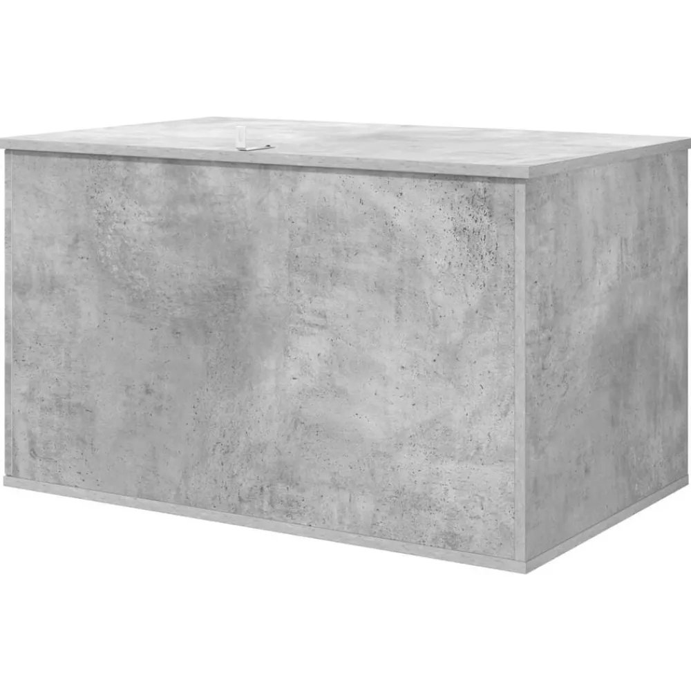 vidaXL Productos Para Mascotas-Casa para Gatos Concreto 85 x 55 x 50,5 cm Madera de ingeniería