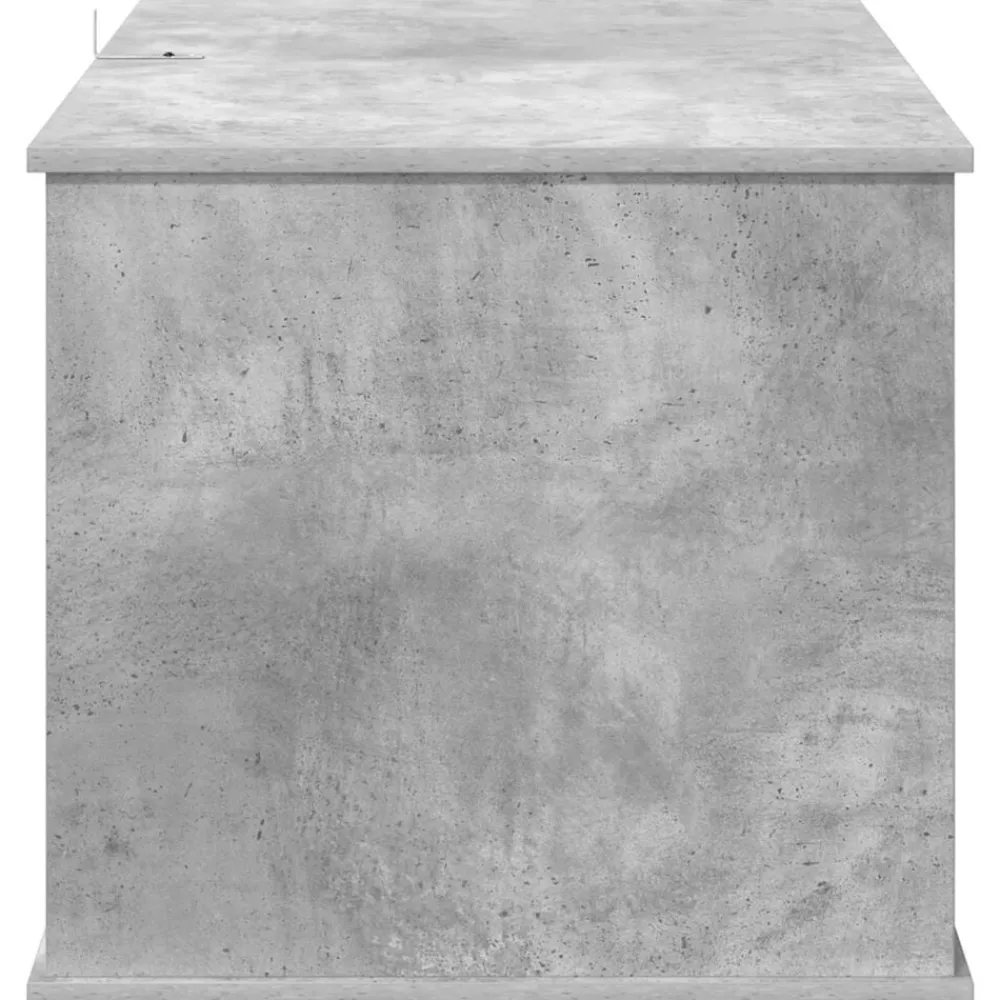 vidaXL Productos Para Mascotas-Casa para Gatos Concreto 85 x 55 x 50 cm Madera de ingeniería