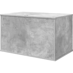 vidaXL Productos Para Mascotas-Casa para Gatos Concreto 85 x 55 x 50 cm Madera de ingeniería