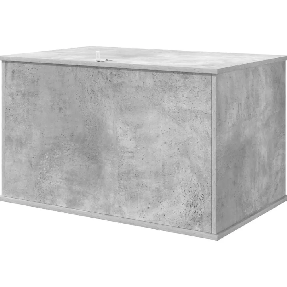 vidaXL Productos Para Mascotas-Casa para Gatos Concreto 85 x 55 x 50 cm Madera de ingeniería