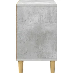 vidaXL Productos Para Mascotas-Casa para Gatos Concreto 51 x 30 x 52 cm Madera de ingeniería