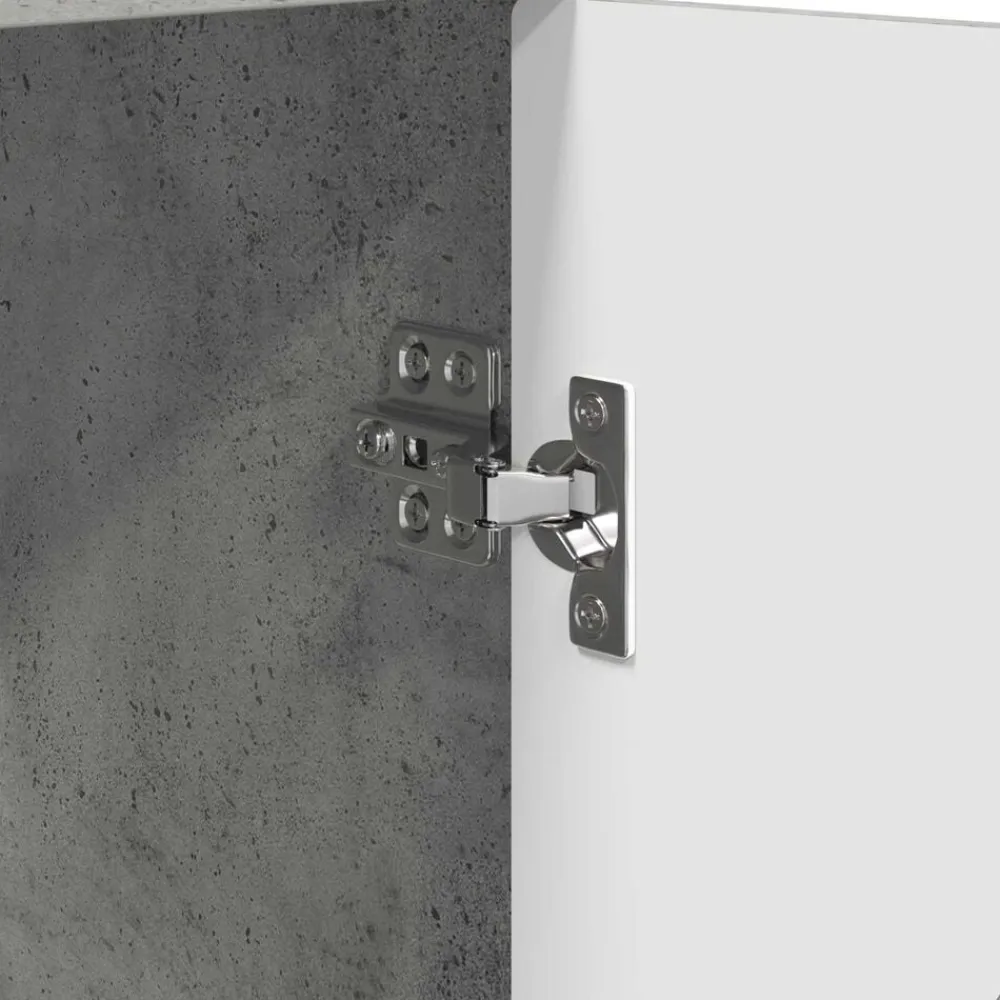 vidaXL Productos Para Mascotas-Casa para Gatos Concreto 53 x 52 x 62 cm Madera de ingeniería
