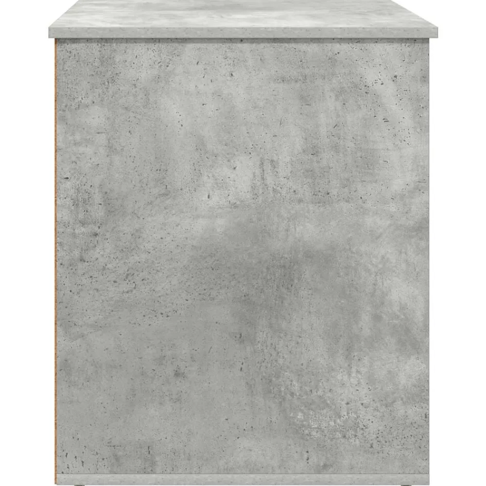 vidaXL Productos Para Mascotas-Casa para Gatos Concreto 53 x 52 x 62 cm Madera de ingeniería