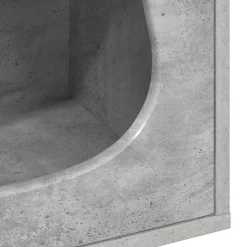 vidaXL Casa para Gatos Concreto 42,5 x 40 x 53,5 cm Gris hormigón Clearance