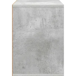 vidaXL Casa para Gatos Concreto 51 x 30 x 42,5 cm Madera de ingeniería Gris hormigón New