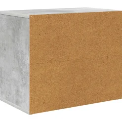 vidaXL Casa para Gatos Concreto 51 x 30 x 42,5 cm Madera de ingeniería Gris hormigón New