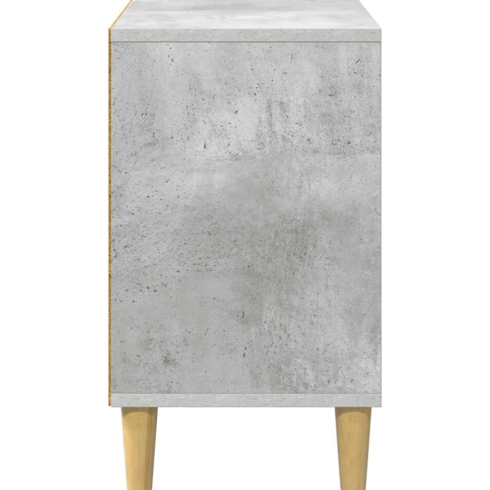 vidaXL Casa para Gatos Concreto 51 x 30 x 52 cm Madera de ingeniería Gris hormigón Online