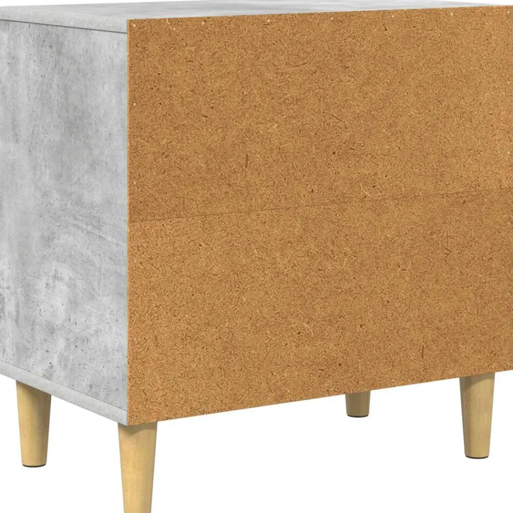 vidaXL Casa para Gatos Concreto 51 x 30 x 52 cm Madera de ingeniería Gris hormigón Online