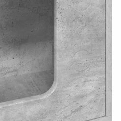 vidaXL Casa para Gatos Concreto 51 x 30 x 52 cm Madera de ingeniería Gris hormigón Online
