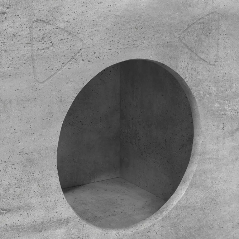 vidaXL Casa para Gatos Concreto 72 x 42.5 x 70 cm Madera de ingeniería Gris hormigón