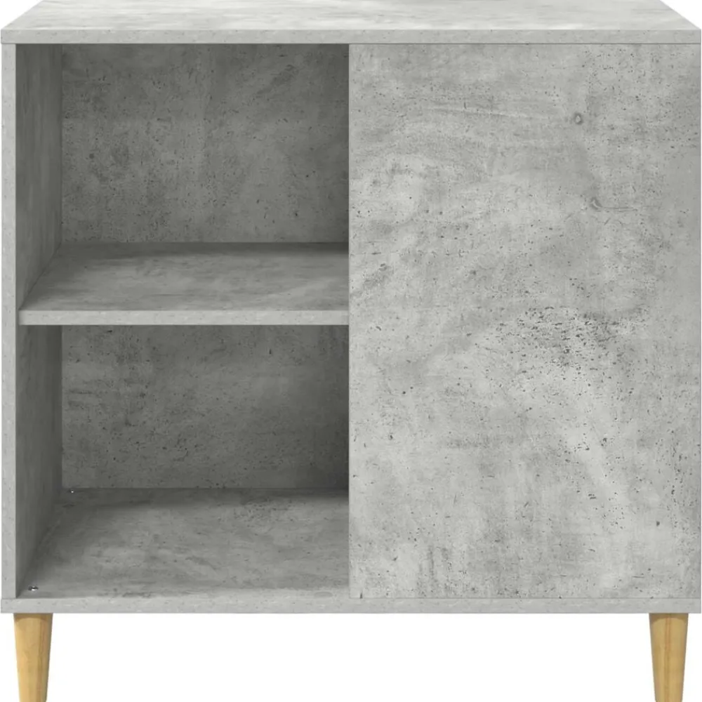 vidaXL Casa para Gatos Concreto 72 x 42.5 x 70 cm Madera de ingeniería Gris hormigón