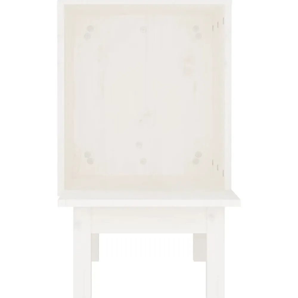 vidaXL Productos Para Mascotas-Casa para gatos de madera maciza de pino 60x36x60 cm