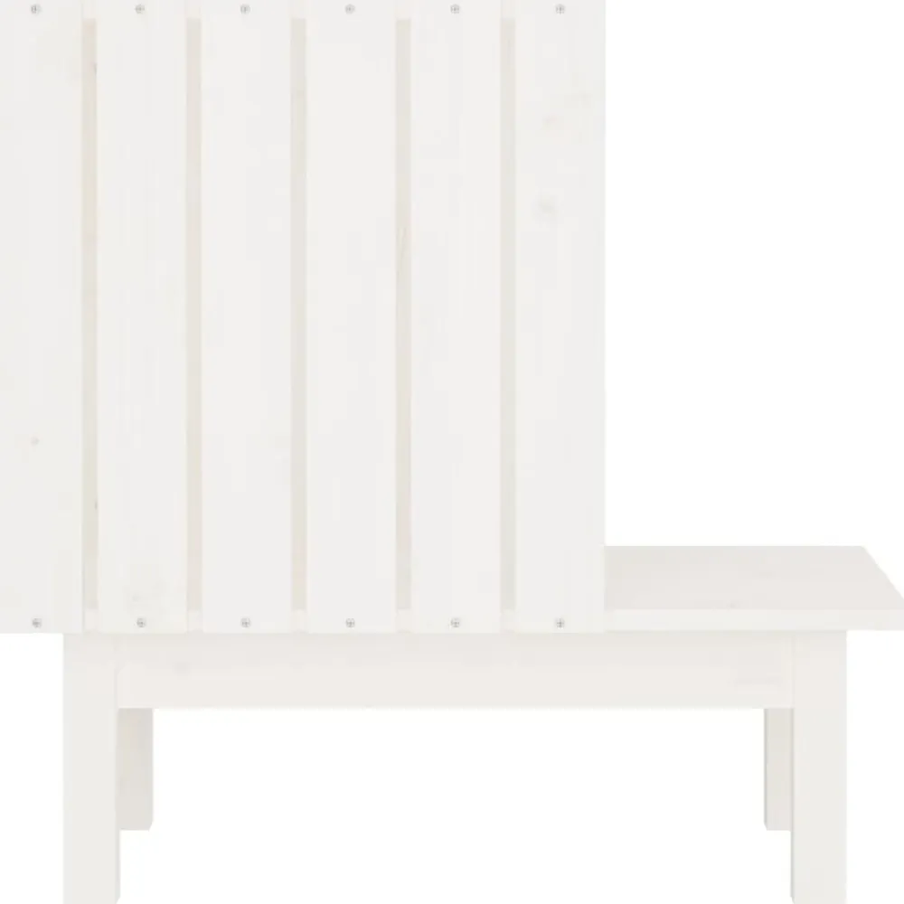 vidaXL Productos Para Mascotas-Casa para gatos de madera maciza de pino 60x36x60 cm