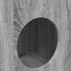 vidaXL Casa para Gatos 72 x 42.5 x 70 cm Gris sonoma
