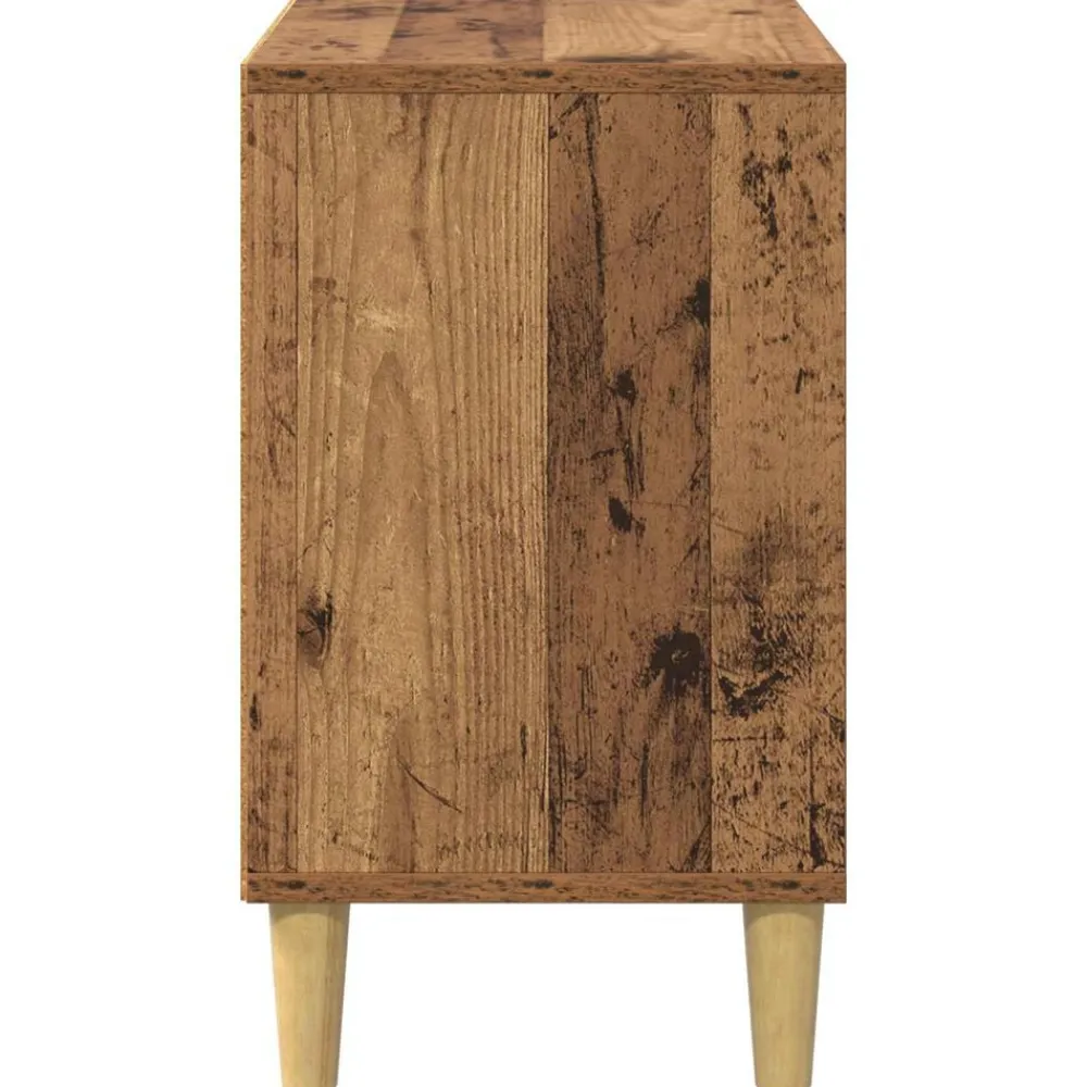 vidaXL Casa para Gatos Madera vieja 51 x 30 x 52 cm Madera envejecida Hot