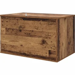 vidaXL Casa para Gatos Madera vieja 85 x 55 x 50,5 cm Madera envejecida Hot