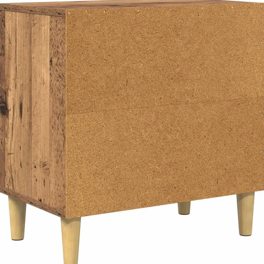vidaXL Casa para Gatos Madera vieja 51 x 30 x 52 cm Madera envejecida Online