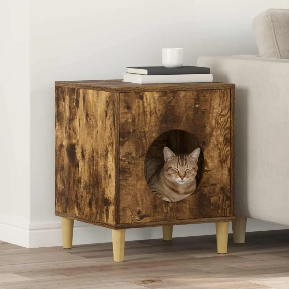 vidaXL Productos Para Mascotas-Casa para Gatos 42,5 x 40 x 53 cm