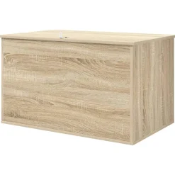 vidaXL Casa para Gatos Sonoma 85 x 55 x 50,5 cm Madera de ingeniería Roble Sonoma Outlet