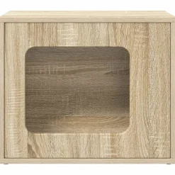 vidaXL Productos Para Mascotas-Casa para Gatos Sonoma 51 x 30 x 42,5 cm Madera de ingeniería