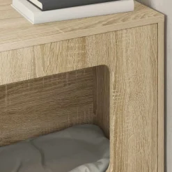vidaXL Productos Para Mascotas-Casa para Gatos Sonoma 51 x 30 x 52 cm Madera de ingeniería