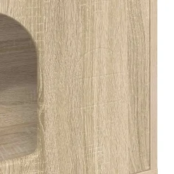 vidaXL Productos Para Mascotas-Casa para Gatos Sonoma 51 x 30 x 52 cm Madera de ingeniería