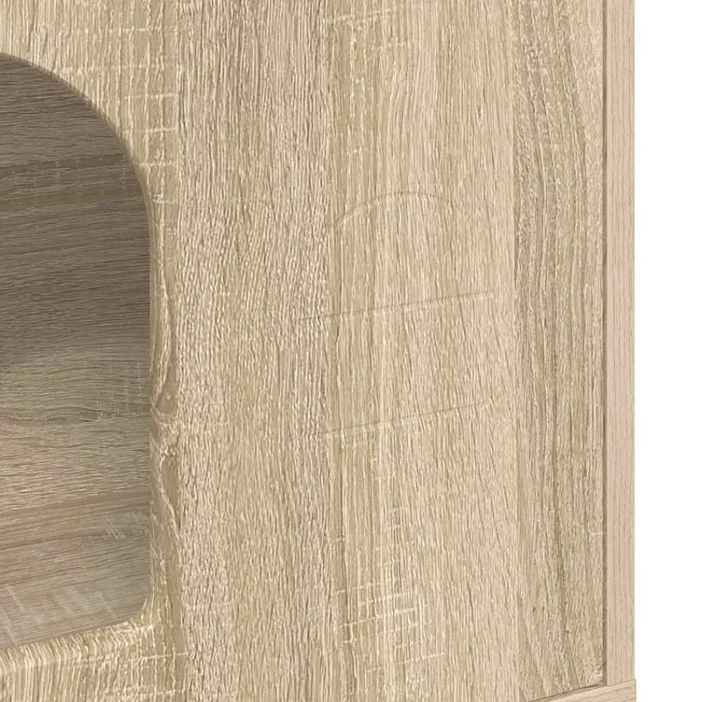 vidaXL Productos Para Mascotas-Casa para Gatos Sonoma 51 x 30 x 52 cm Madera de ingeniería